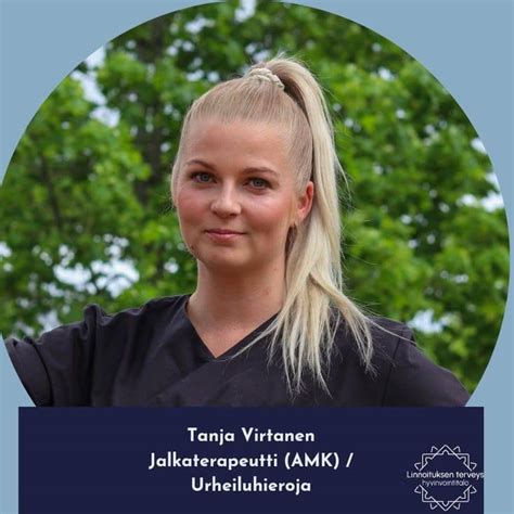 hieronta hamina|Jalkaterapeutti/ Urheiluhieroja Tanja Virtanen, Hamina (2024)